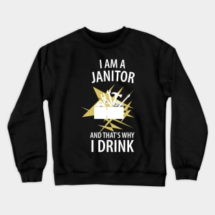 Caretaker Janitor Crewneck Sweatshirt